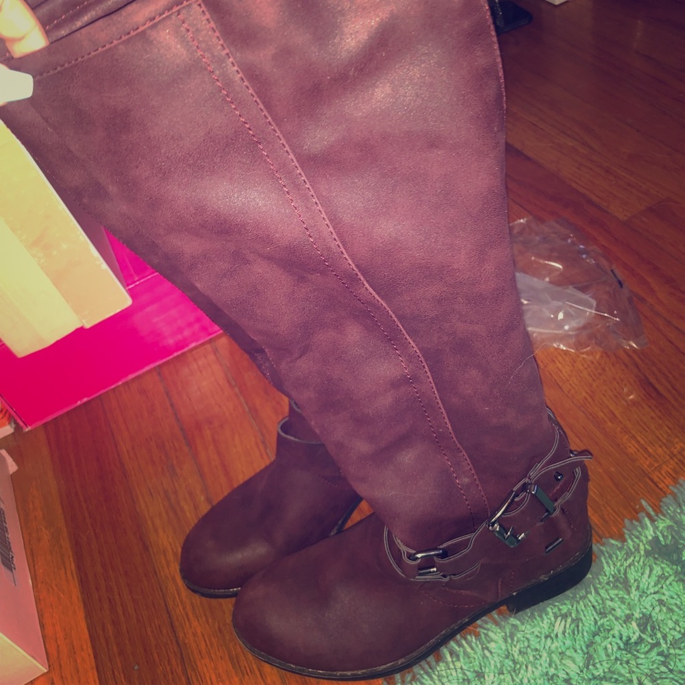 Knee high boots